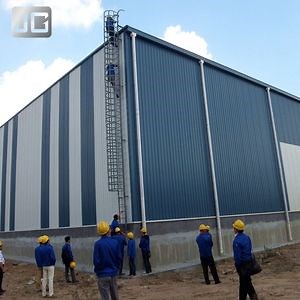 [Hot Item] Prefabricated Warehouse Workshop Construction Industrial Prefab House Steel Structure Building