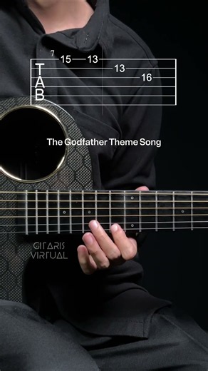 The Godfather Theme Song tab #guitartutorial #guitartabs