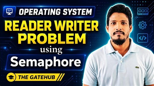 Reader Writer Problem in OS | Process Synchronization | Shoeb Ahmad (THE GATEHUB)