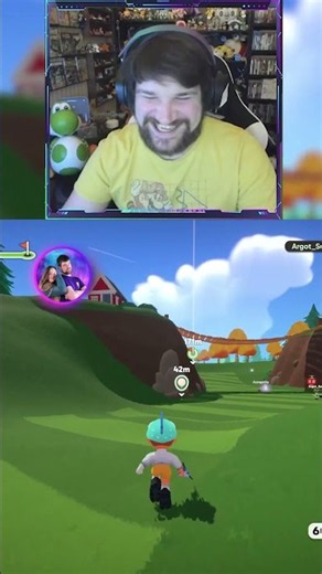 She is my Nemesis! Matt VS ‪@unfunnyalien‬ Super Battle Golf