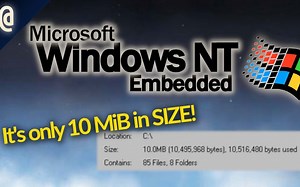 【熟肉】只有10MB大小的Windows NT！ (嵌入式版本)
