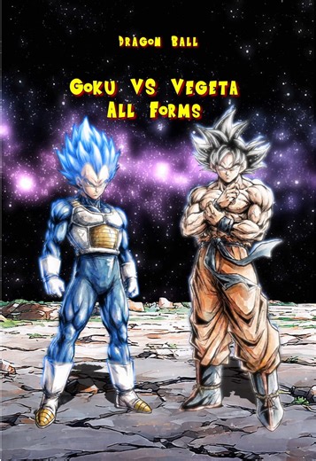 Goku vs Vegeta: Exploring Their Iconic Forms