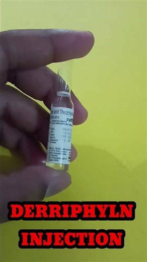 Derriphyllin Injection | Uses, Dose, Side Effects & Information in Hindi