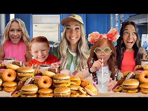 WHAT my FAMILY with 16 KIDS EATS in a DAY!!!