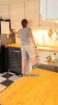 how I brightened our countertops for better lighting in our kitchen #lighting