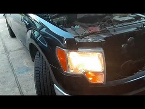 2012 ford f150 5.0 steering wheel hard to steering