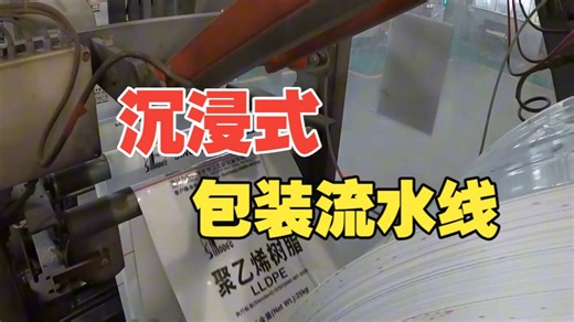 沉浸式观看聚乙烯树脂包装流水线