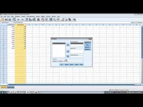 How to Use SPSS: Reporting Log Transformed Data