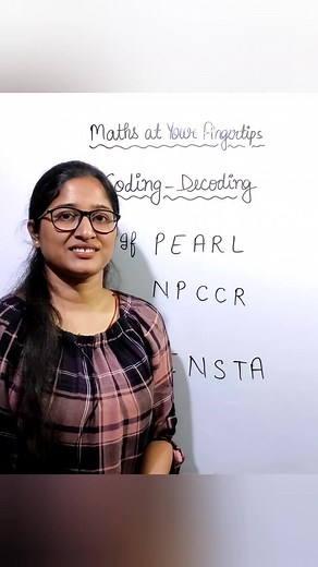 Coding Decoding #math #maths #mathskills #mathsatyourfingertips #mathematics #mathtutor #mathteacher #Mathnasium #mathstutor #mathsisfun #mathsclass #mathstudent #reelsvideo #shorts #education #onlineeducation #educationforall #facebookreels #learning #digitallearning | Maths at Your Fingertips