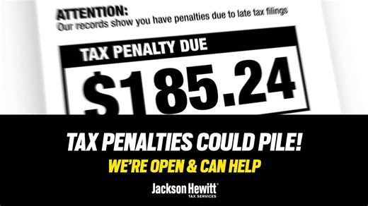 1.4K views · 15 reactions | The meter on tax penalties is running!...