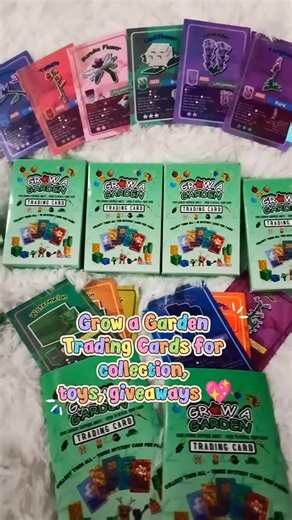 Grow a Garden Trading Cards for collection, toys or giveaways 💖 Link on the comsec 👇 #bkprintandcreate #babykulotdaily #printingbusiness #MommyMon #babykulot #growagarden | Baby KULOT & Mommy Mon Vlog