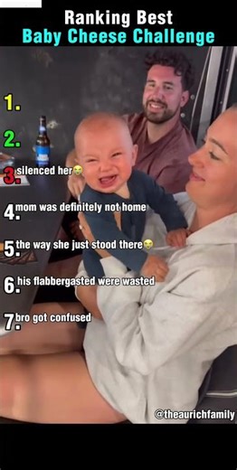 Ranking Best Baby Cheese Challenge