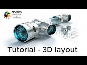 3DOptix Tutorial - 3d layout