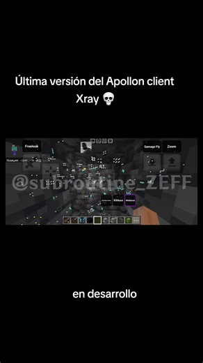 Apollon client Última versión 2026 #apollonclient #minecraft #xray #fyp #hackminecraft