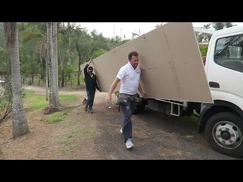 Remove and replace a drywall plasterboard ceiling with cornice