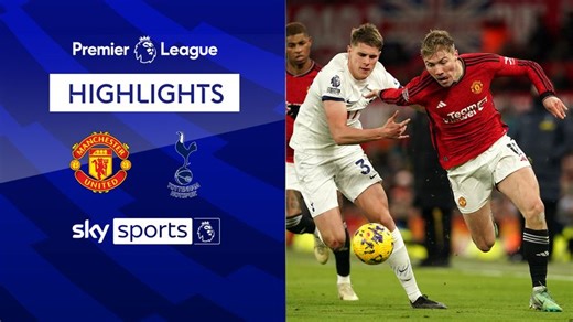 Man Utd 2-2 Tottenham: Sir Jim Ratcliffe watches on but Spurs twice cancel out Rasmus Hojlund and Marcus Rashford goals