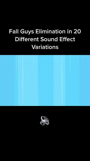 Fall Guys Elimination Sound Effect Variations Compilation
