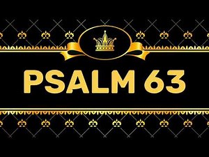 PSALM 63 (NIV) by Max McLean