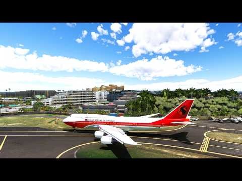 INSANE TAKEOFF! ANGOLA BOEING 747 at St Maarten’s Legendary Beach Runway