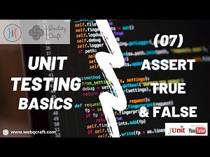 07 Assert True And False | Unit Testing