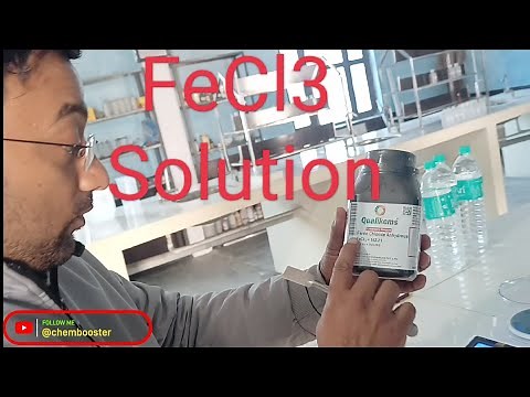 Ferric Chloride solution preparation | #FeCl3