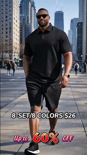 Men's Polo Short Set