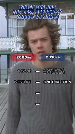 Which Era Had the Best Boybands? (2000s vs 2010s)