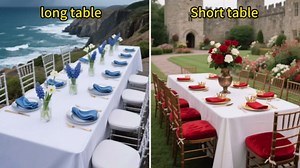 54 in X 98.4 Ft Plastic Table Cloth Roll Disposable Blue Tablecloth with Slide Cutter Box for Rectangle Round Tables,Picnic,Camping,Banquet,Party,Birthdays, Baby Shower [with Fixed Stickers]