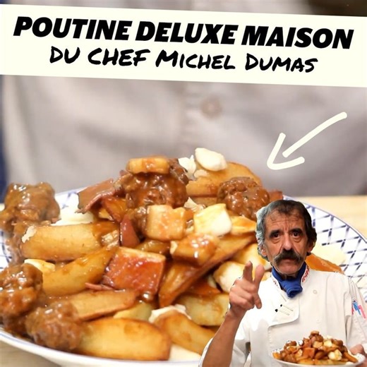 Le Chef Michel Dumas cuisine sa poutine deluxe 😋 | Chef Michel Dumas