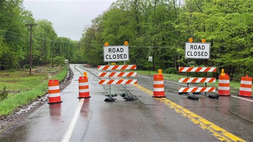 Flooding shuts down Route 507 in Pike County