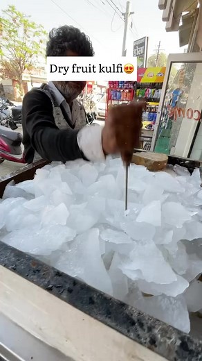 Dry fruit kulfi making process 😋 | Khao piyo food vlogs