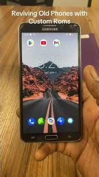 Reviving an old phone with custom rom #lineageos