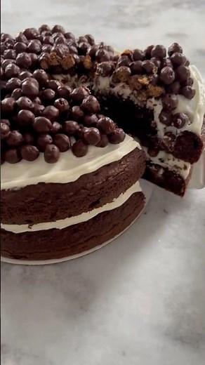 The Best Chocolate Cake Recipe: Cocoa Puffs Cereal Chocolate Cake - Happy Bake Day