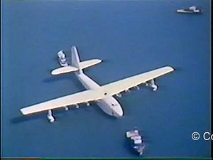 Howard Hughes' H1 Hercules Only Flight in Color!