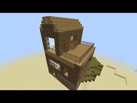 Minecraft Command Block - Flying House