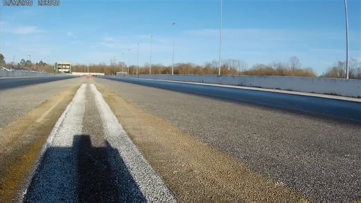 Nothing like the sound of 7800 rpms at the finish line! #Nhra #lufkintx #chevyperformance #dragracing #fyp
