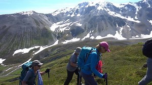 1.4K views · 12 reactions | Alaska. This is a wild place in all of its angles, mountain ranges, rivers, and rugged valleys. The backdrop looks like a painting- but its the real thing! . We're headed out on an adventure soon✌️ https://wildwomenexpeditions.com/trips/best-of-wild-alaska-multisport/ . #alaska | Wild Women Expeditions | Facebook