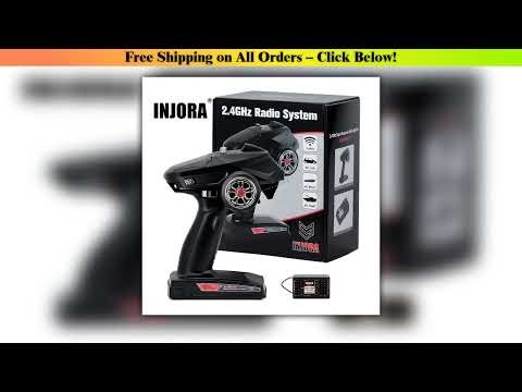 Injora 2 4ghz — Unboxing (2025): Injora 2.4GHz Remote Control 6CH Digital Radio