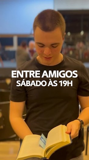 JUBRAC RIBEIRÃO PRETO on Instagram: "👋 Ei, já tem rolê pro sábado? Agora tem: 👉 Culto Entre Amigos na nossa igreja! Mais que um culto, um tempo de comunhão, palavra, risada e muita presença de Deus. Porque é na amizade e na fé que a gente cresce junto! 🙌 🗓️ Neste sábado 🕖 19h 📍 Igreja - Av. Luzitana, 595 – Parque Ribeirão Preto Chama todo mundo e vem! Porque juntos somos mais fortes e cheios de propósito. #EntreAmigos #JUBRACRP #CultoDeComunhão #JuventudeQueSeMove #VemComAGente"
