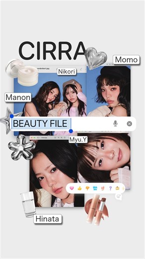 ELLE Japan Beauty / エル ビューティ on Instagram: "【CIRRA】LDH主催のガールズグループオーディション『ガルバト -GIRLS BATTLE AUDITION-』から誕生したガールズグループ CIRRAがELLEに登場🩷 HINATA、MOMO、NIKORI、MYU.Y、MANONに、美容のこだわりやお気に入りのリップカラー、ビューティルーティンについてASK💄✨ フレッシュなCIRRAの魅力をぜひ覗いてみて！Let’s LOG IN😉🎶 photo：TSUYOSHI KIRITOHSHI/TRON styling：YU KOTANI hair & makeup：KYOHEI SASAMOTO,MAMI NUMATA,YUMBOU/ilumini video director and editor：NURAN DEMIR/HDJ videographer：MICHIKO TAKIO b-camera operator：YOSUKE SATO, YUSUKE ARAI video producer : YUKI SATO/HDJ chi