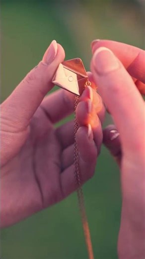 Personalised Love Letter Necklace | Engraved Gift Ideas