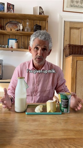Tim Spector MSC FRCP MD FRSB OBE on Instagram: "This is why I no longer drink milk👇 Like many of us, I believed that milk was really important for preventing osteoporosis and supporting bone health and used to recommend it to my patients. As we discussed on yesterday’s @ZOE podcast with Professor Cyrus Cooper, consuming a diverse diet packed with plenty of plants might be a better way to support your health. While I still eat fermented dairy products such as kefir and yoghurt for my gut health,