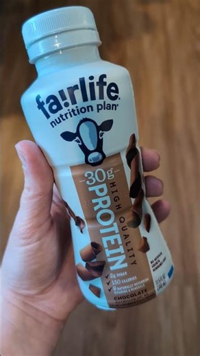 Fairlife Chocolate Protein Shakes are so good!