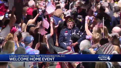 Western Pa. veterans take trip to Washington D.C.