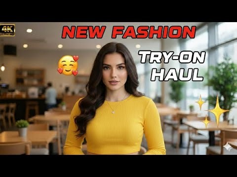 4K try on haul see everything | mesh & sheer dress | fashion trending try on haul