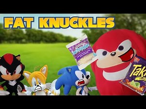 Sonic plush short: Fat Knuckles