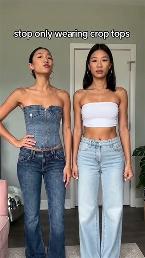 Which crop top outfit is the best?