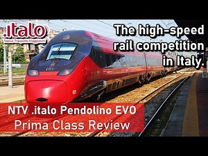 Italo EVO Prima Class Review - Italy's High-Speed Rail Competition