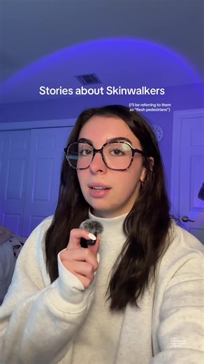 Saying “skinwalker” out loud is taboo as it is believed it will attract the witches to you (so I refer to them as “flesh pedestrians”). #cryptid #skinwalker #paranormal #redditstories #scary
