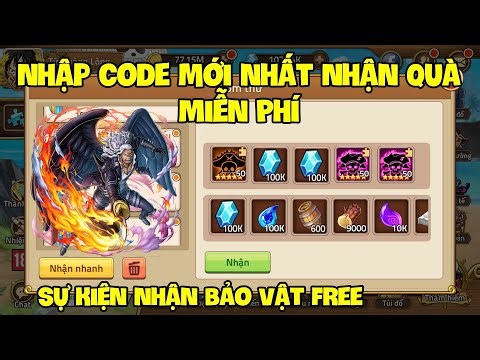 22 Code Huyền Thoại Hải Tặc Mới Nhất 2025 | Nhận Giftcode Vip Sự Kiện Quà Kim Cương Tháng 10